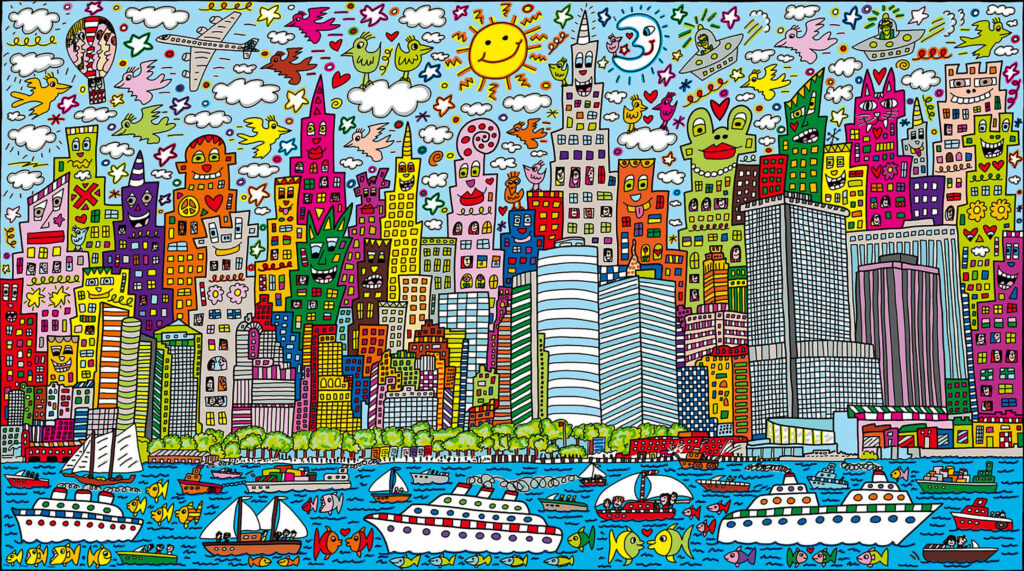 アート・デザイン・音楽 JAMES RIZZI THE NEW YORK PAINTINGS アート・デザイン・音楽 JAMES RIZZI THE NEW YORK PAINTINGS