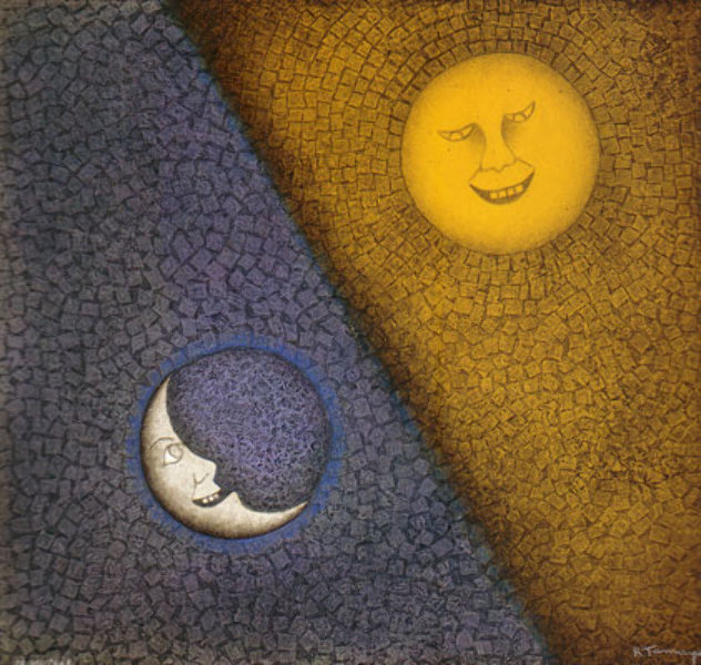 Rufino Tamayos „Mond und Sonne“: Ein kosmisches Meisterwerk
