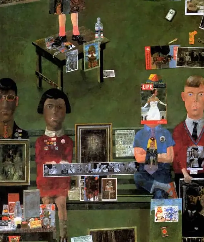 Exploring “On the Balcony” by Peter Blake