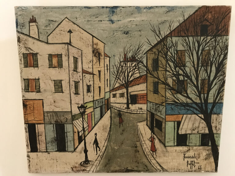 Esplorando le scene di strada di Parigi di Bernard Buffet
