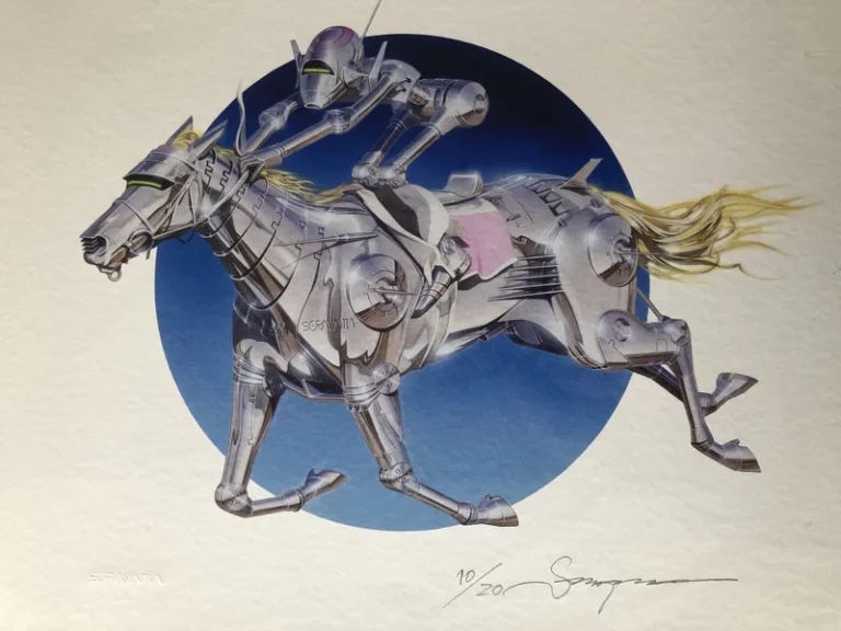 Hajime Sorayama’s “Robot Rider”: A Fusion of Art and Technology