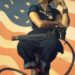 Explorer Rosie the Riveter (1943) par Norman Rockwell