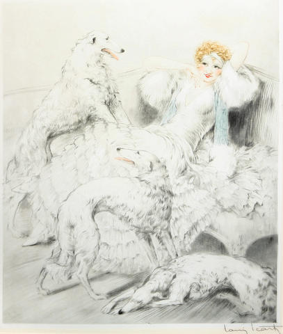 Esplorare “Sinfonia in Bianco” di Louis Icart