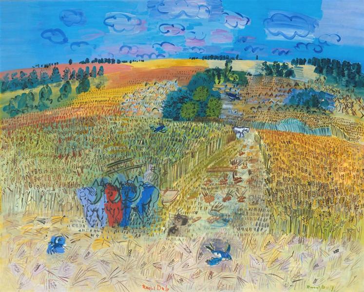 Exploring The Wheatfield by Raoul Dufy in Gallery Spotlight