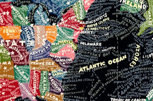 Exploration de « The World » par Paula Scher : Une Odyssée Artistique Exploration de « The World » par Paula Scher : Une Odyssée Artistique
