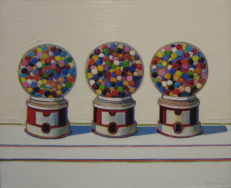 Exploring Wayne Thiebaud’s Three Machines