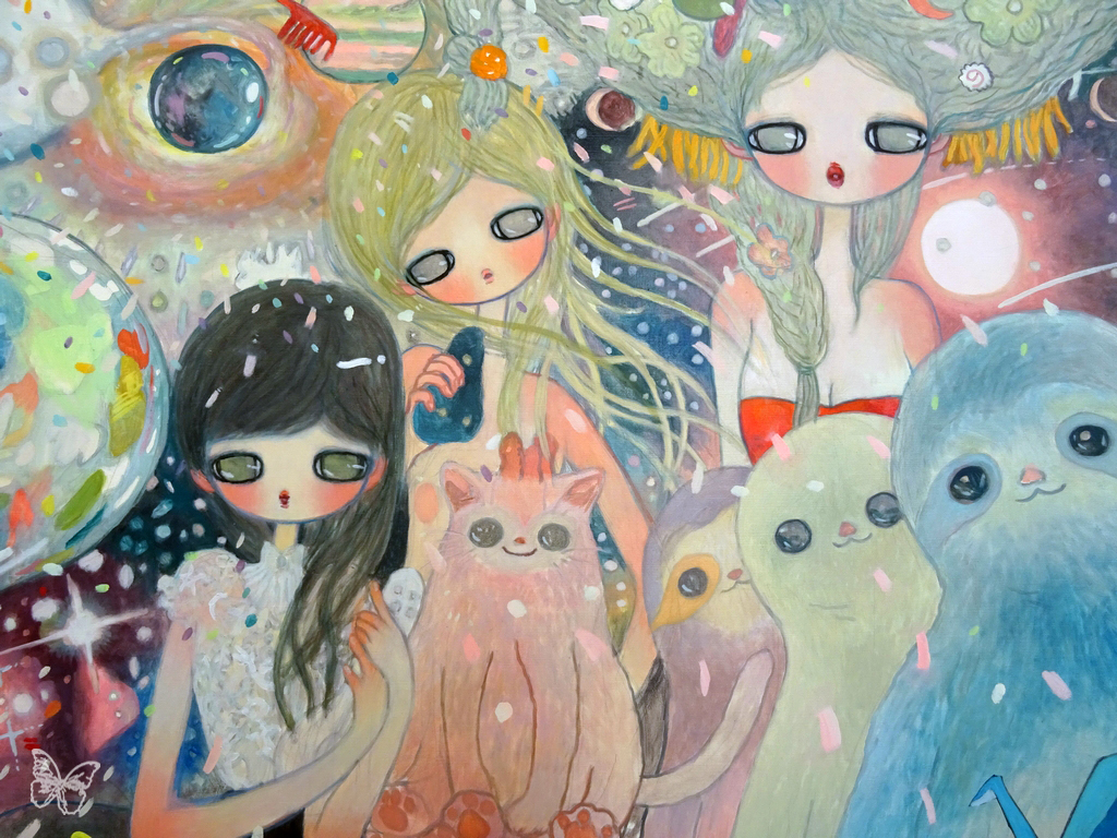 Exploring A Call from the Abyss by Aya Takano