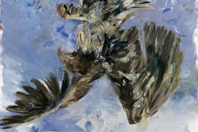 Ein majestätischer Sprung in Georg Baselitz‘ „Adler“