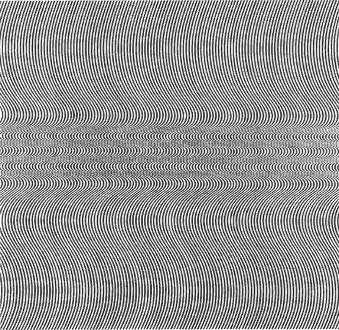“Fall” di Bridget Riley: Un Capolavoro nell’Illusione Ottica