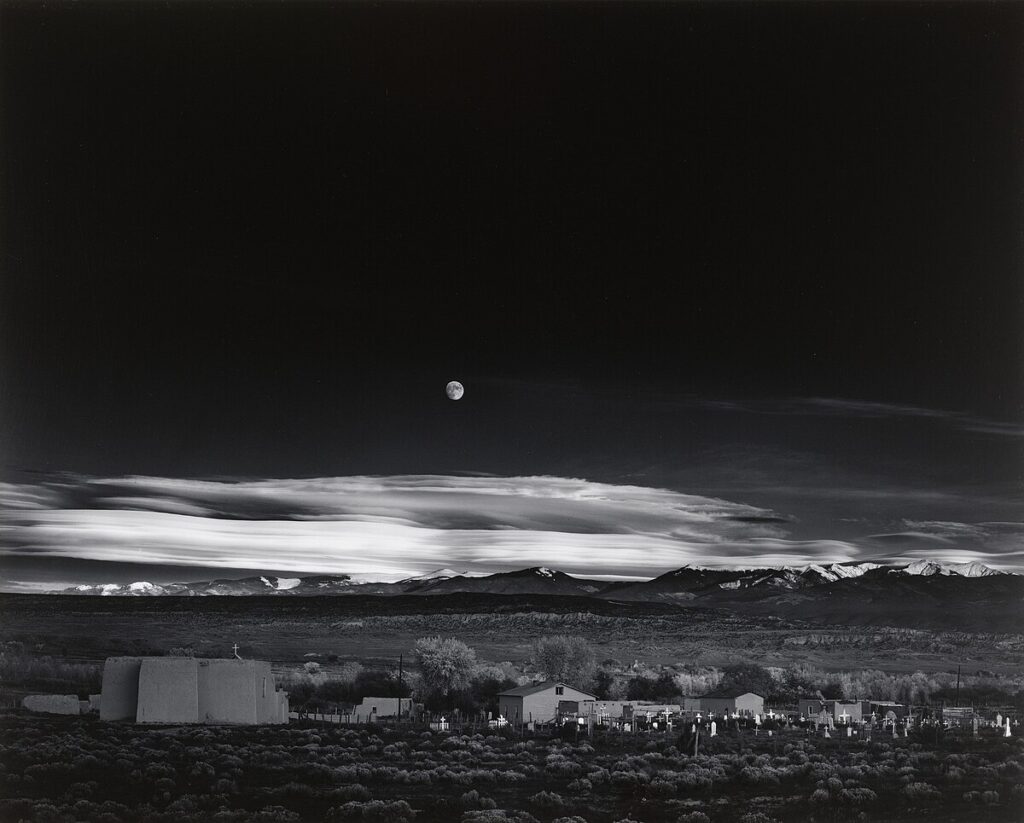Moonrise, Hernandez, New Mexico