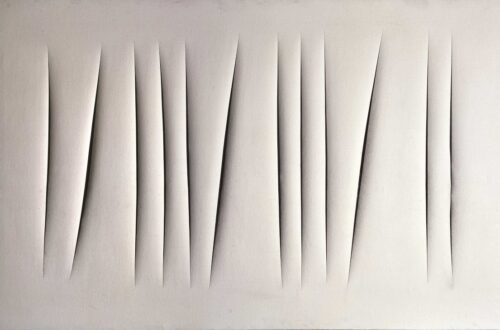 Concetto Spaziale, Attesa di Lucio Fontana: Un Immersione nell’Infinito Concetto Spaziale, Attesa di Lucio Fontana: Un Immersione nell’Infinito