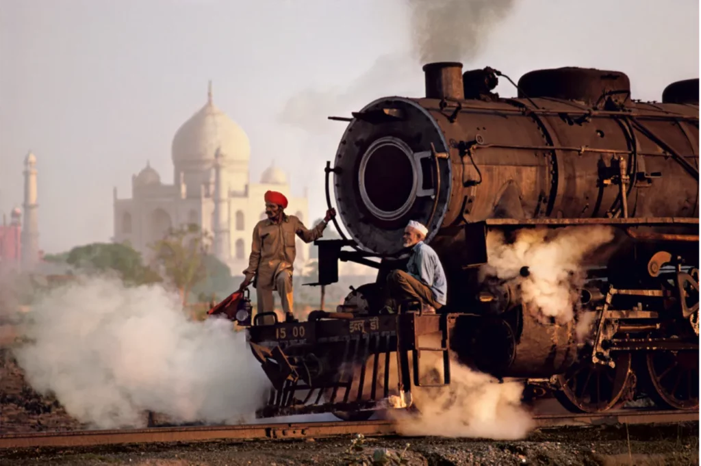 Taj y Tren, India