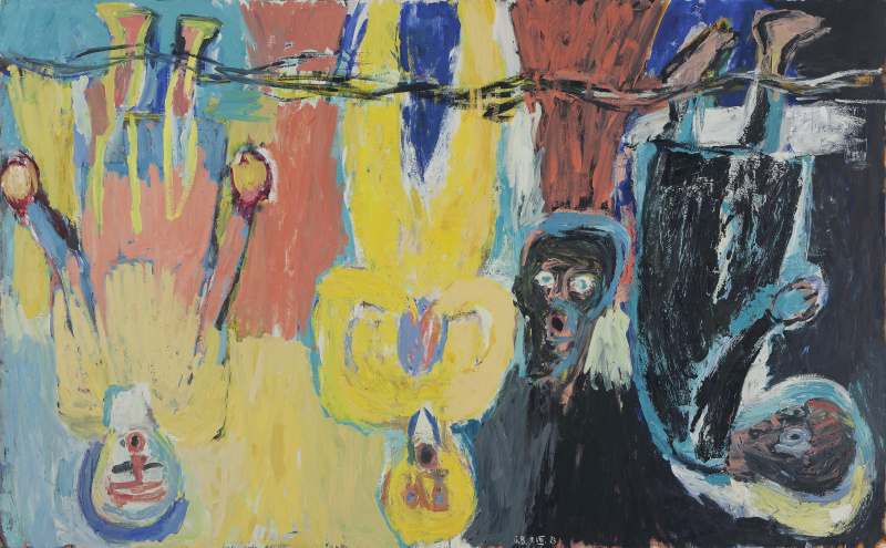 Das Rätsel Entschlüsseln: Der Brücke-Chor von Georg Baselitz