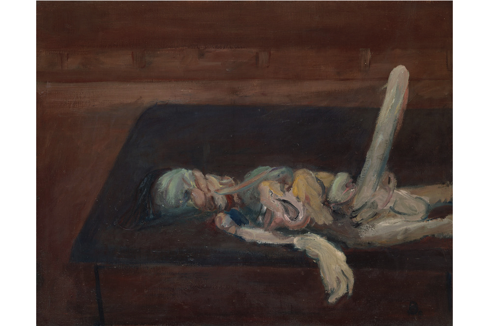 Erforschung von Georg Baselitz‘ „Der nackte Mann“