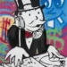 L&rsquo;Iconique Graffiti Monopoly Man d&rsquo;Alec Monopoly