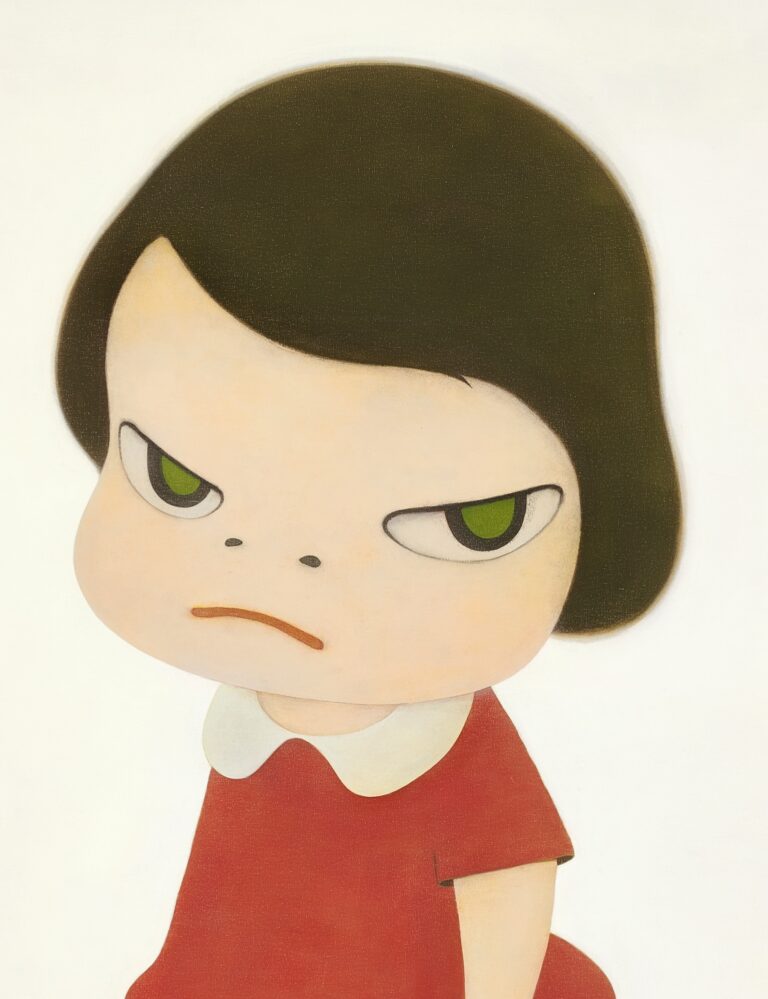 Explorando Knife Behind Back de Yoshitomo Nara