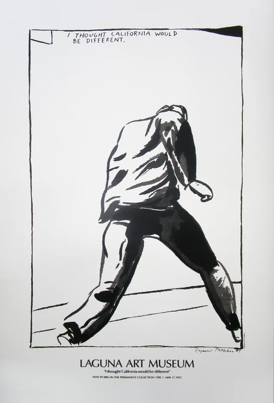 Explorer No Title (Je pensais à la Californie) de Raymond Pettibon
