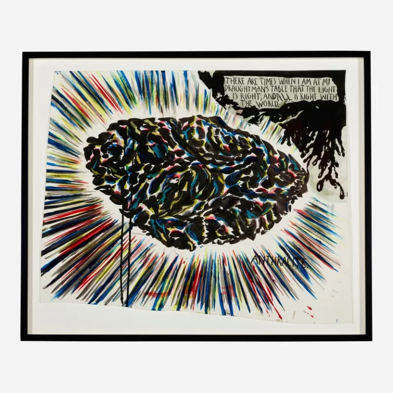 Pas de titre (Il y a des moments) par Raymond Pettibon