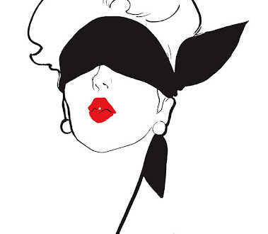 Erforschen Sie „Le Rouge Baiser“ von René Gruau