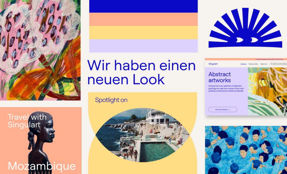 Singulart stellt neue Markenidentität vor