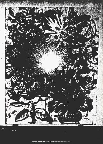 Imagenes contra el sida by Christopher Wool