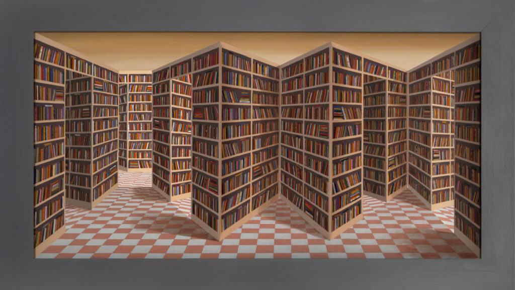 Paradoxymoron by Patrick Hughes