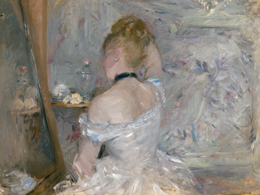 Femme à sa toilette