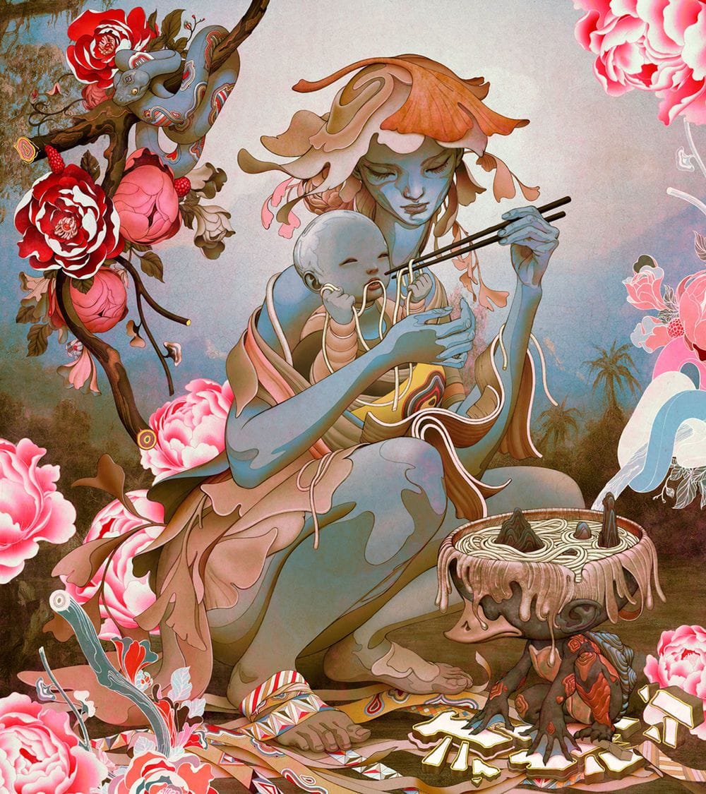 Il mondo onirico di Udon di James Jean