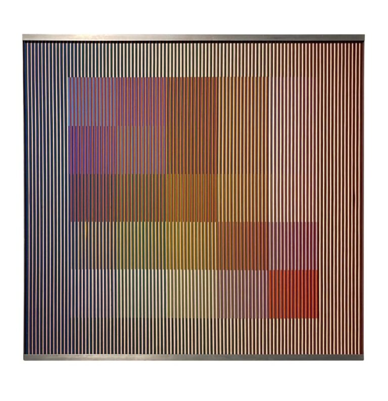 Physichromie de Carlos Cruz-Diez en el punto de mira de la Galería