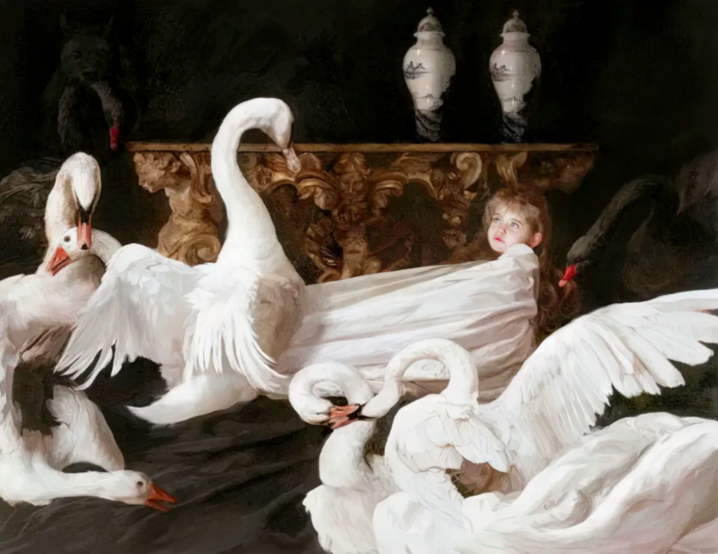 The Girl of the Cats by Guillermo Lorca