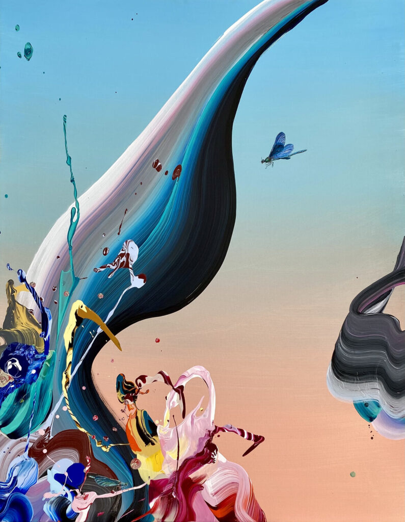 Meeting an Old Friend by Julie Gade