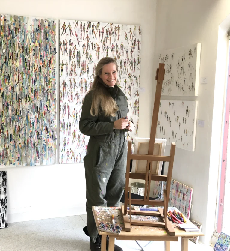 The Art Journey of Silvia Strobos: Visualize Human Interaction