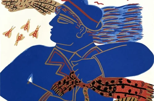 Art Insight: Man with bird by Alekos Fassianos