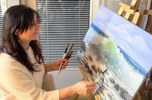 Oksana Salminen On Her Natural-Inspiring Exhibition