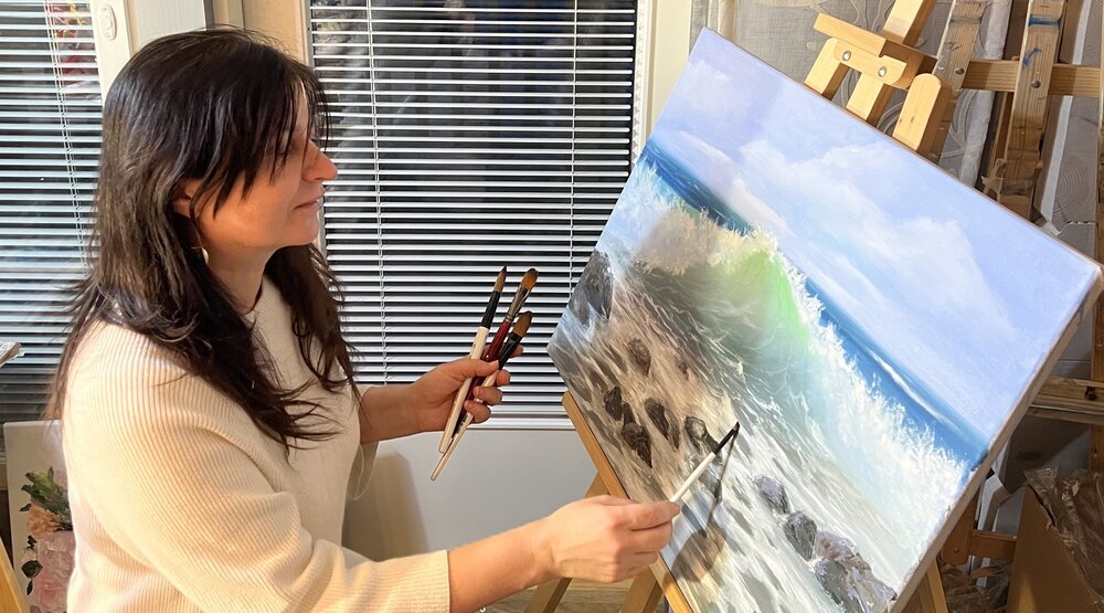 Oksana Salminen On Her Natural-Inspiring Exhibition