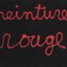 Peinture rouge by Ben Vautier in Gallery Spotlight