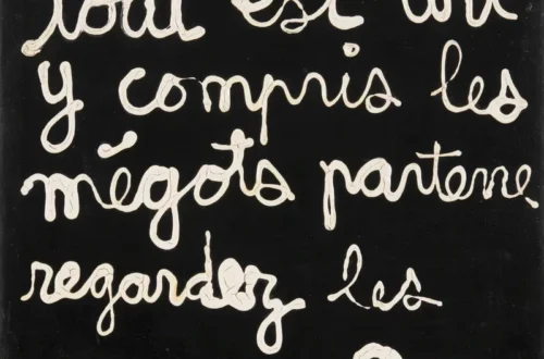 Exploring Tout est Art by Ben Vautier