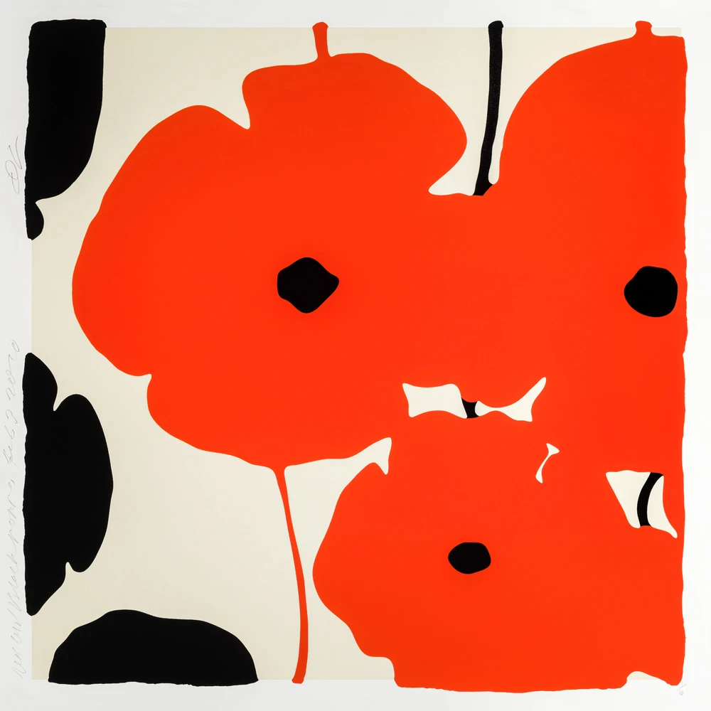 Big Poppies by Donald Sultan in Gallery Spotlight