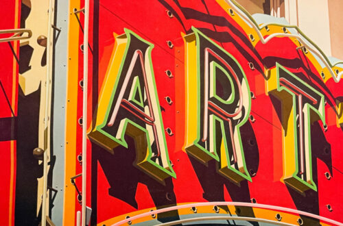 American Dream by Robert Cottingham in Gallery Spotlight