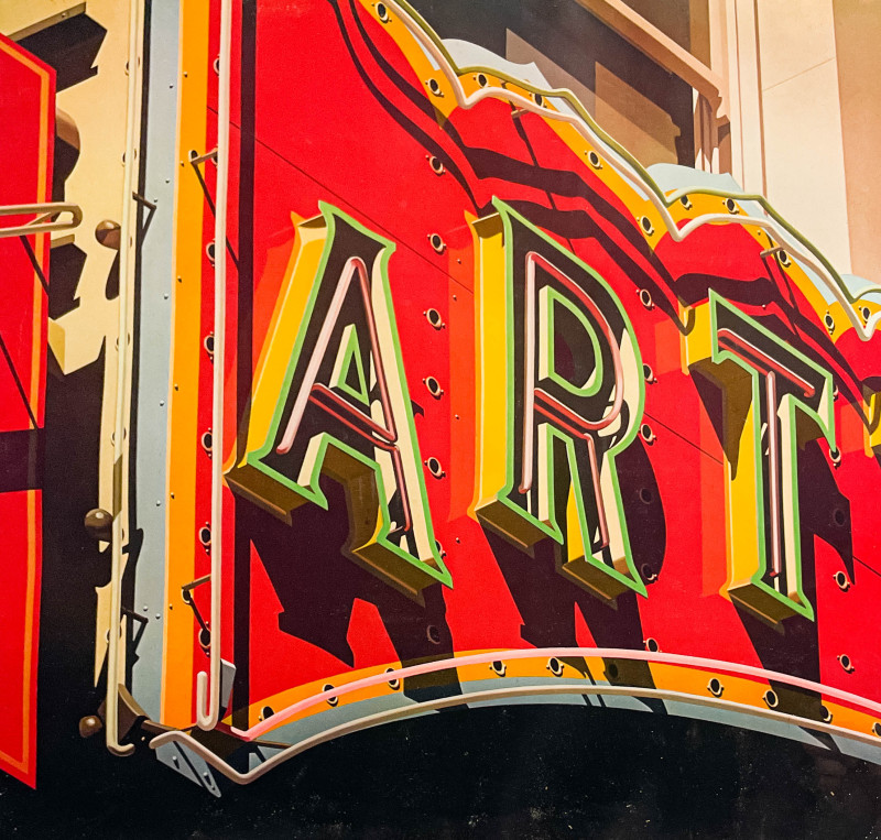 American Dream by Robert Cottingham in Gallery Spotlight