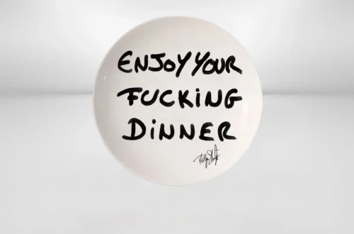 Art Insight: Enjoy Your Fucking Dinner by Philippe Shangti