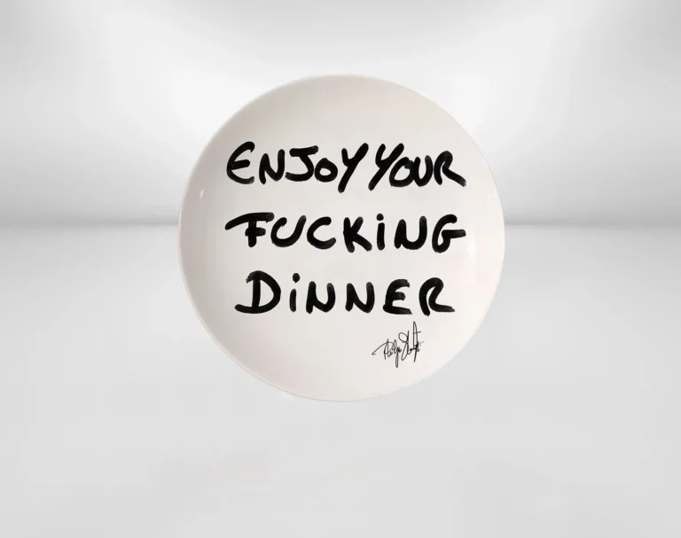 Art Insight: Enjoy Your Fucking Dinner by Philippe Shangti