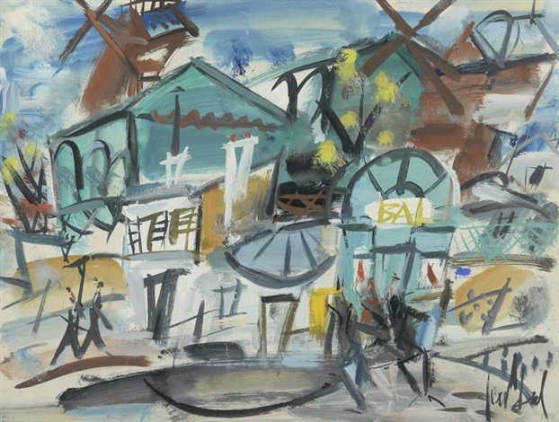 Exploring Le moulin de la galette by Gen Paul