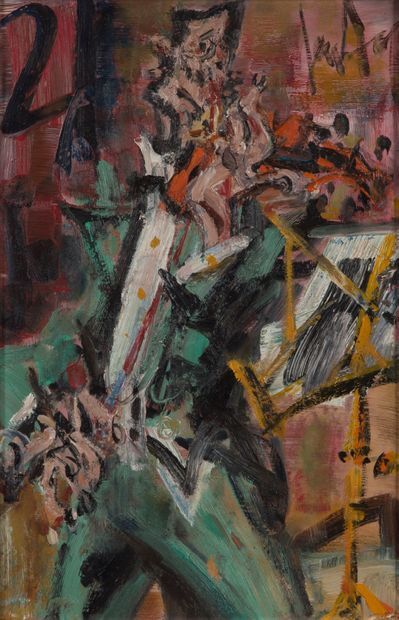 Art Insight: Le violoniste by Gen Paul