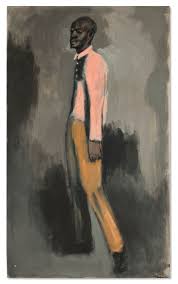 Lynette Yiadom-Boakye’s painting “Highpower” 