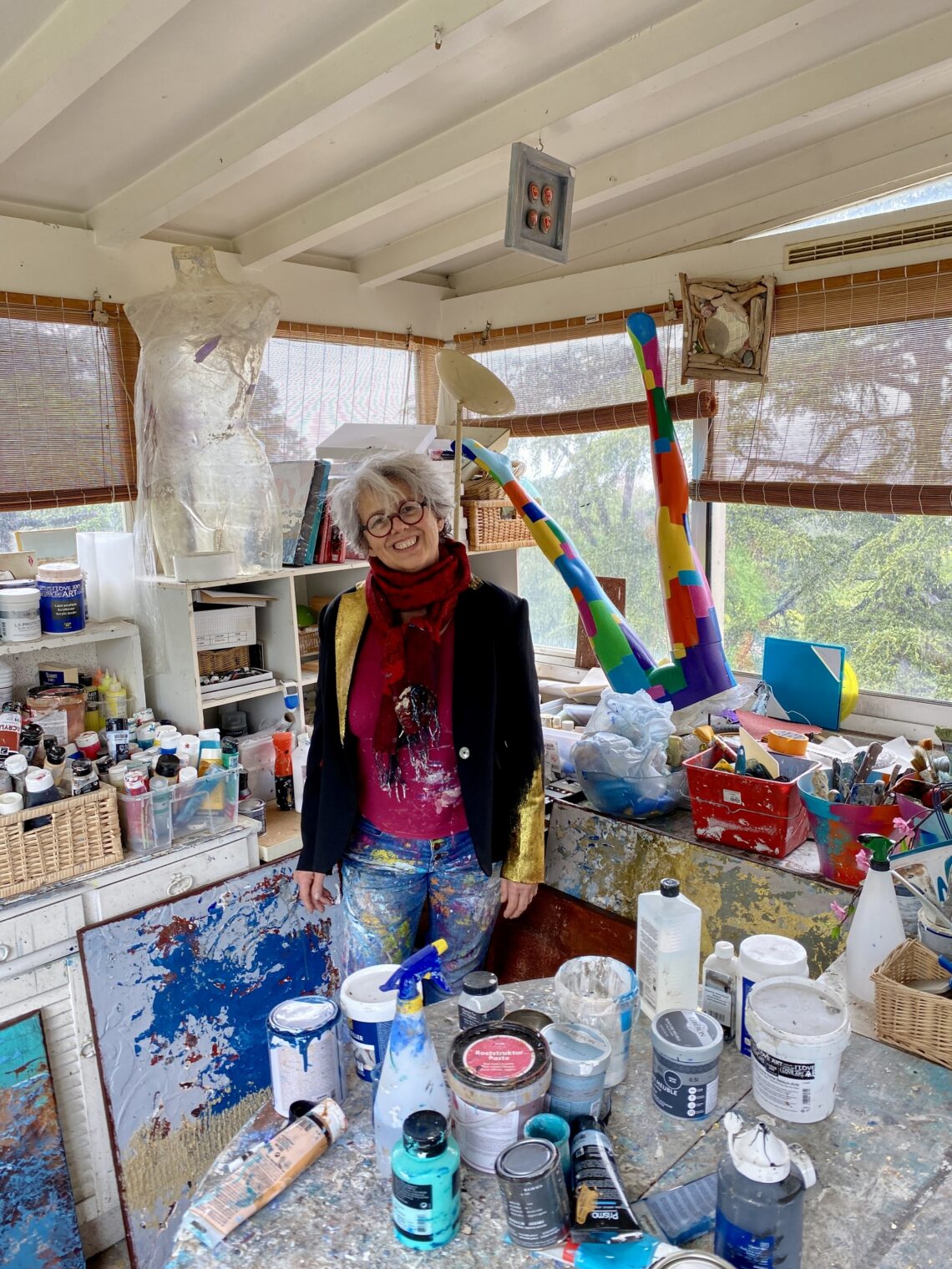 Brigitte Dravet: D’un atelier à Toulon à une galerie en ligne mondiale, le parcours lumineux d’une artiste inspirée