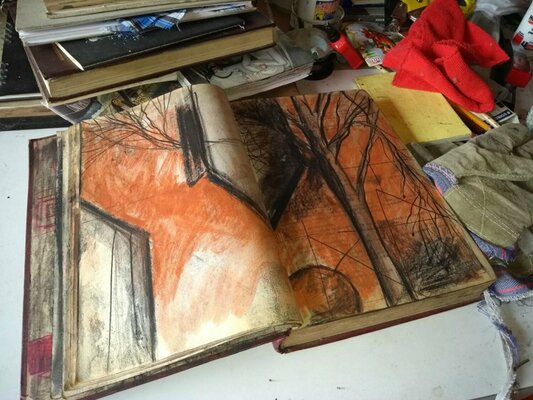 Alejandro Naranjo im Studio