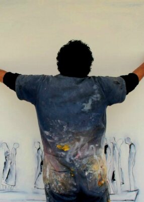 Alejandro Naranjo im Studio