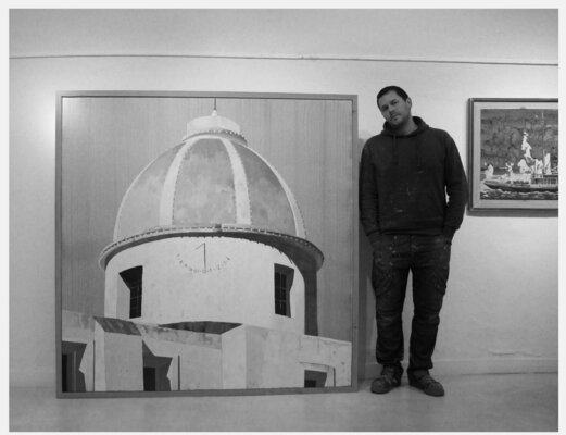 Manuel Di Chiara en el estudio