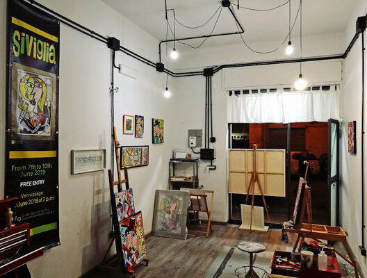 Alessandro Siviglia im Studio